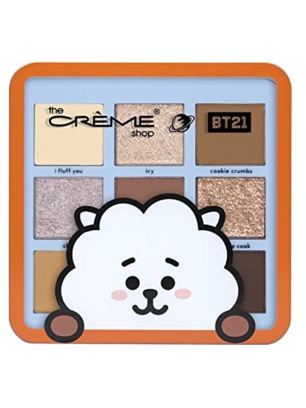 The Crème Shop x BT21 The Right Fluff 9-Color Eyeshadow Palette – NEW